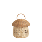 Rattan Mushroom Basket - natural