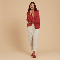 Toulouse Organic Cotton Jumpsuit - Harvest Stripe